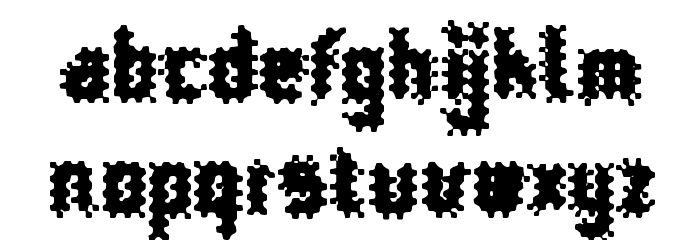 10pt Chaos Font LOWERCASE