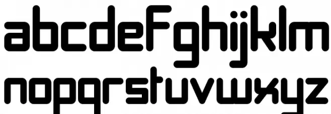 11S01 Black Tuesday फ़ॉन्ट लोअरकेस