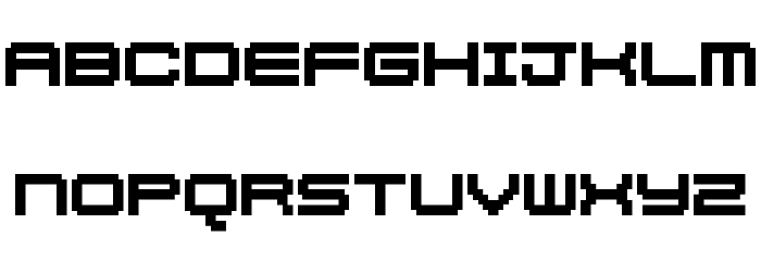 11px2bus Font LOWERCASE