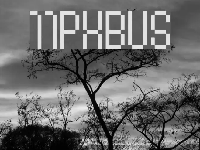 11pxbus Font examples