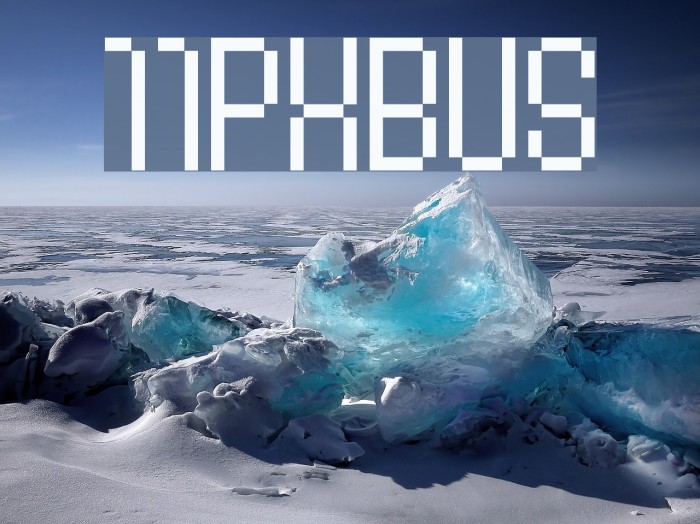 11pxbus फ़ॉन्ट examples
