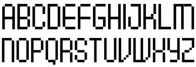 11pxbus Caratteri MINUSCOLO