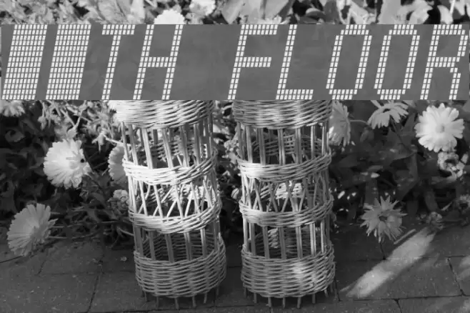 11th floor Font examples