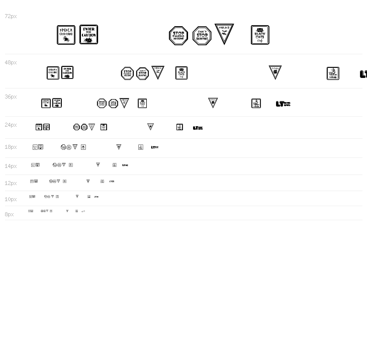 12 Halloween Signs LT Waterfall