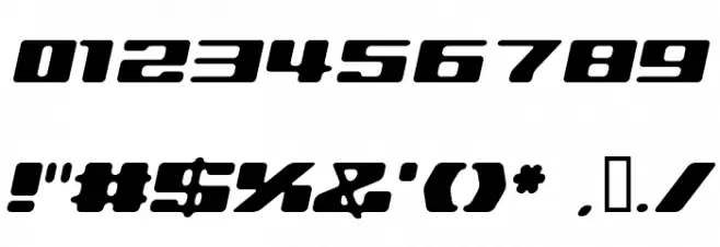 120000volt Oblique Fonte OUTROS PERSONAGENS
