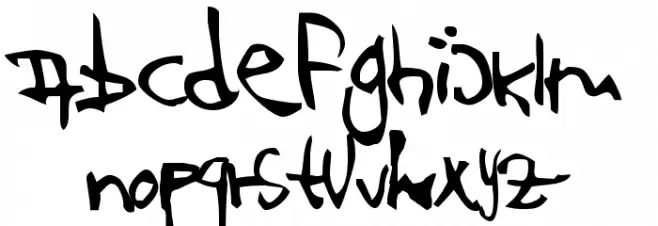 123 and... Schriftart Groß