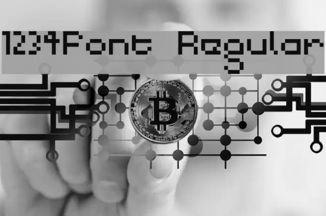 1234Font Regular Fuentes examples