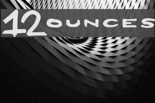 12Ounces[ Шрифта examples
