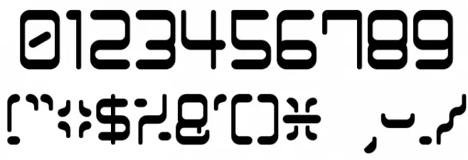 12SaruYellowFog フォント その他の文字