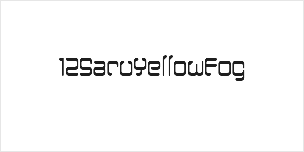 12SaruYellowFog Logo