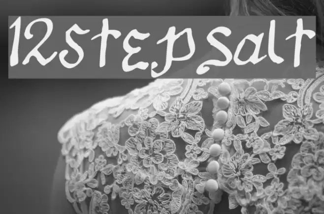 12Stepsalt Font examples