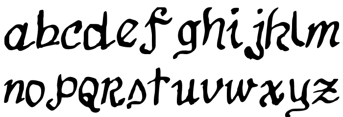 12Stepsmain Font LOWERCASE