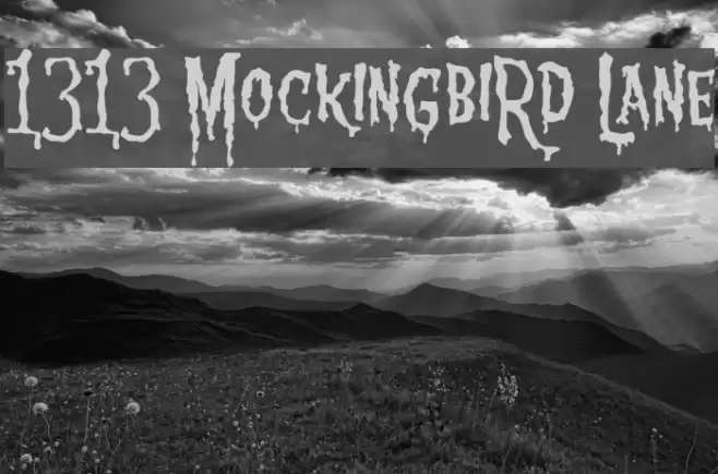 1313 MockingbiRd Lane Fuentes examples