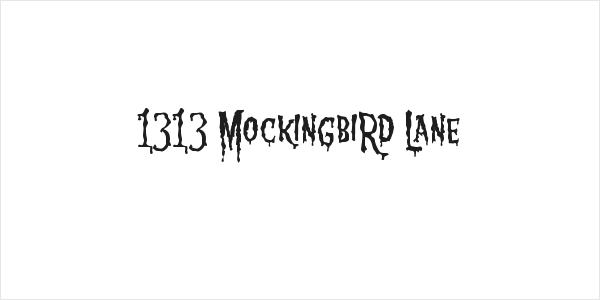 1313 MockingbiRd Lane Logo