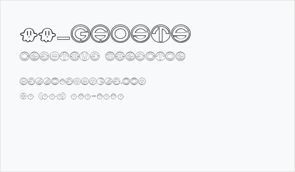 13_Ghosts Business Card