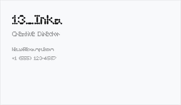 13_Inka Business Card