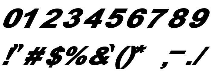 13_Misa Font OTHER CHARS