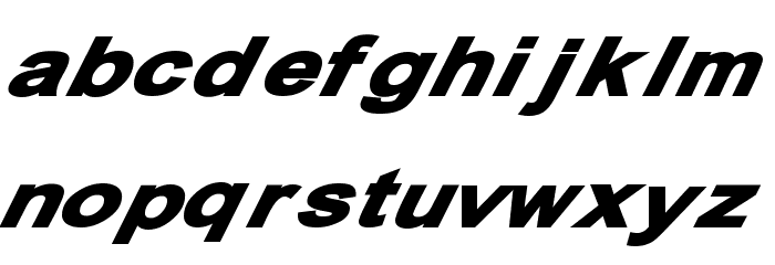 13_Misa Font LOWERCASE