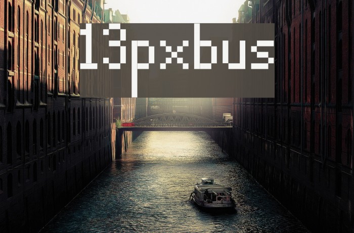 13pxbus Font examples