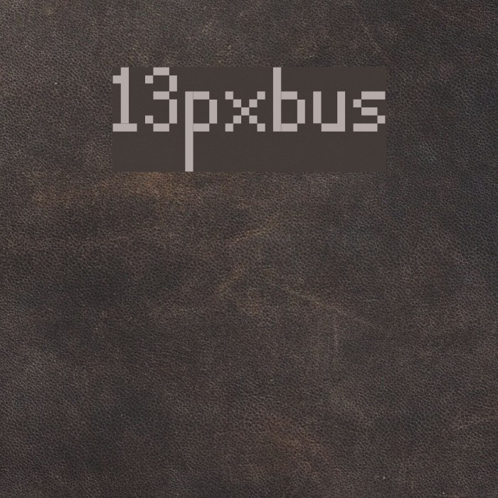 13pxbus Font examples