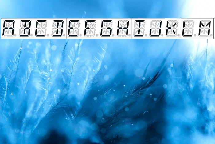 14 Segment LED Example 2