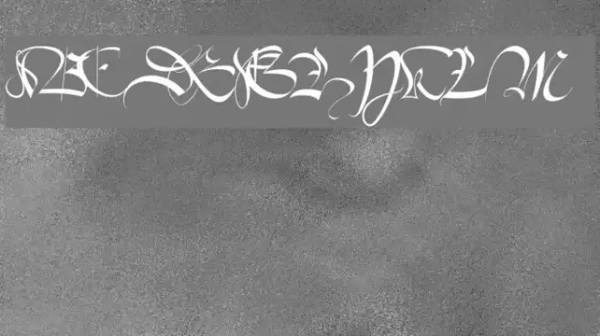1413-Cursive Шрифта examples
