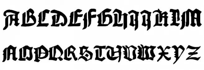 1456Gutenberg Bold Шрифта ВЕРХНИЙ