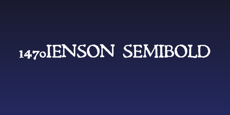 1470Jenson SemiBold Social Header