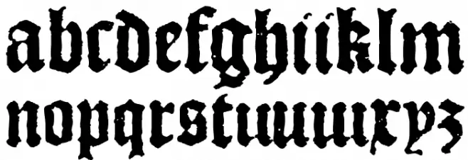 1492_Quadrata_lim Bold Шрифта строчной