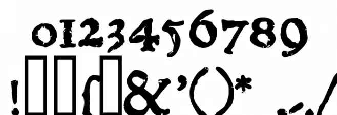 1543HumaneJenson Bold Font OTHER CHARS