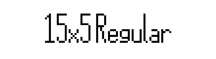 15x5 Regular Polices