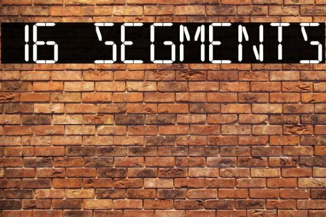 16 Segments Example 1