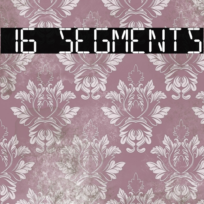 16 Segments Example 2