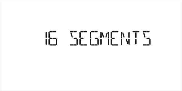 16 Segments Logo