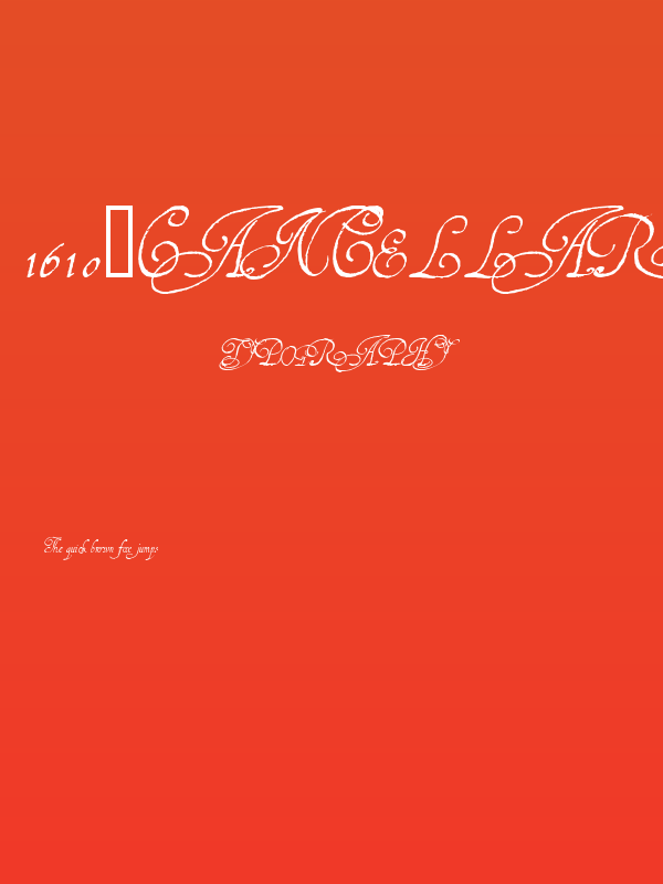 1610_Cancellaresca_lim Normal Poster