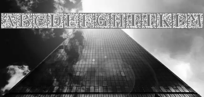 16th_Arabesques Font examples