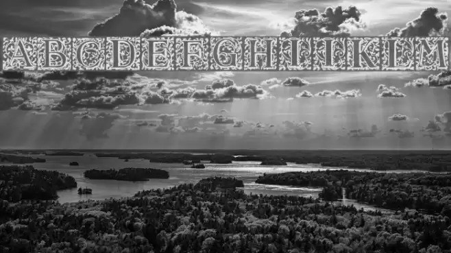 16th_Arabesques Font examples