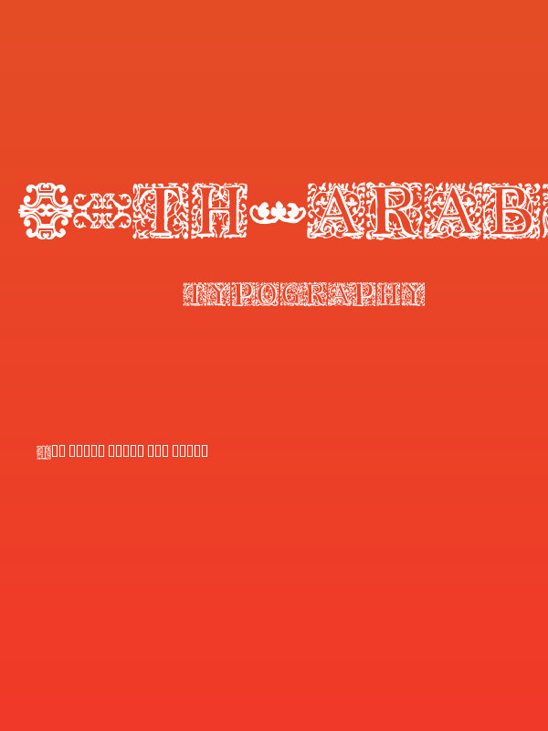 16th_Arabesques Poster