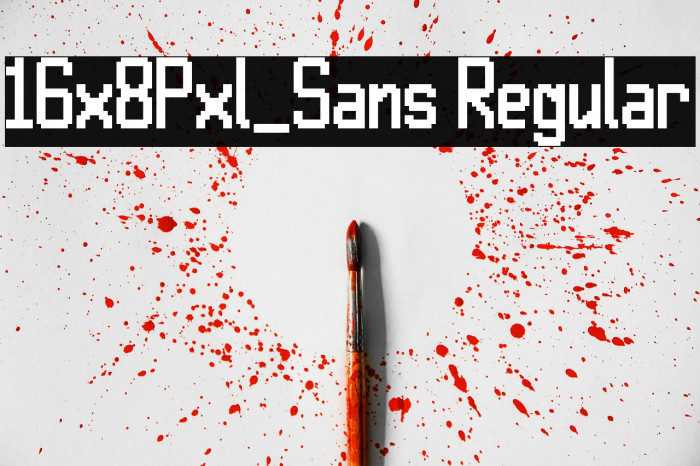 16x8Pxl_Sans Regular Example 2