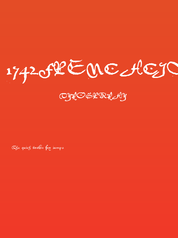 1742Frenchcivilite Poster