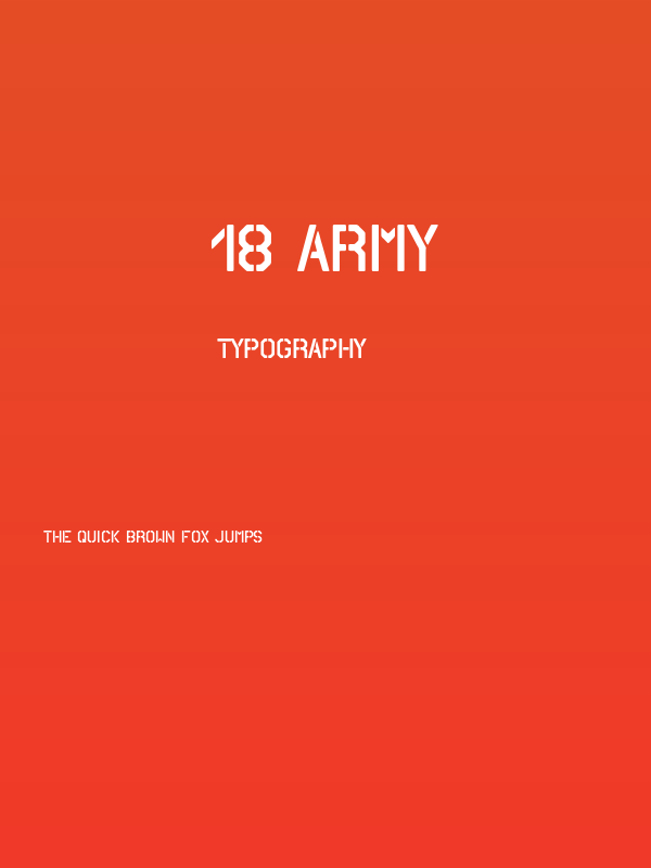 18 ARMY Poster