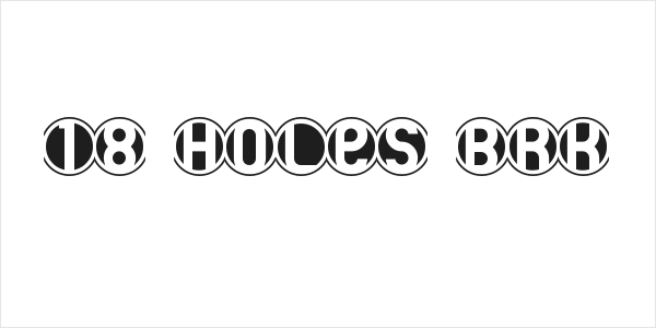 18 Holes BRK Logo