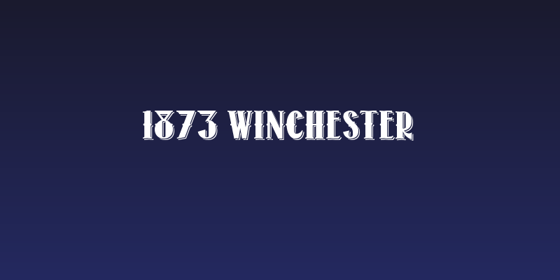1873 Winchester Social Header