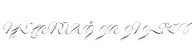 18th Century Initials Schriftart