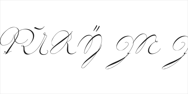 18th Century Initials Logo