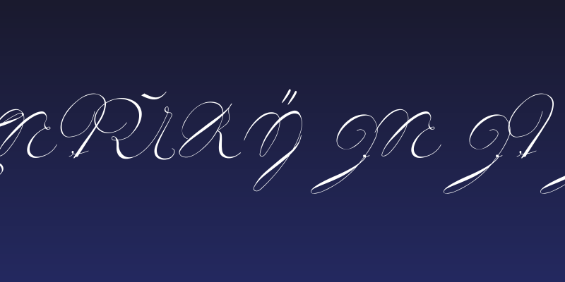 18th Century Initials Social Header