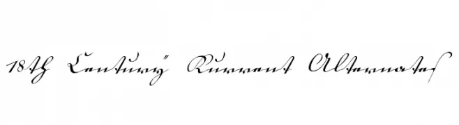 18th Century Kurrent Alternates  Frei Schriftart Herunterladen