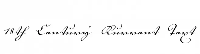 18th Century Kurrent Text  baixar fontes gratis
