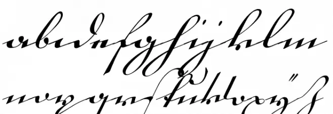 18th Century Kurrent Fuentes MINÚSCULAS
