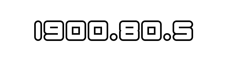 1900.80.5 Fonte